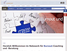 Tablet Screenshot of my-burnout-coach.com